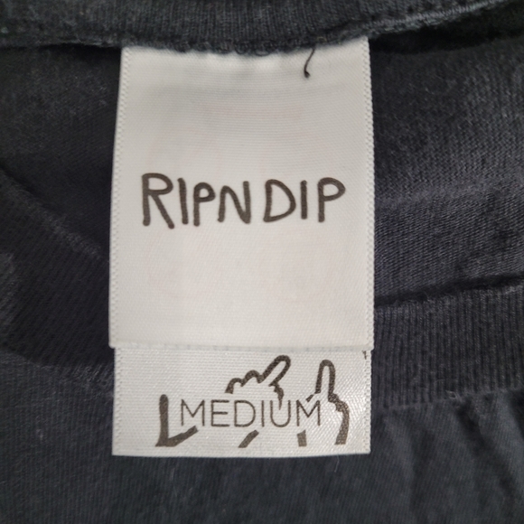 MEN'S  RIPNDIP MONALISA GRAPHIC  TEE - Picture 3 of 4